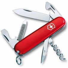 VICTORINOX Нож перочинный Sportsman (0.3803) 84мм 13функц. красный карт.коробка