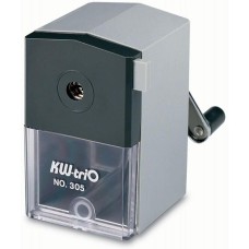 KW-TRIO Точилка для карандашей механическая 305A 1 отверстие пластик ассорти