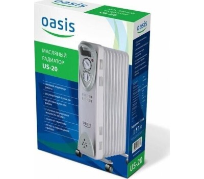 Масляный радиатор OASIS US-20 - 9 секций