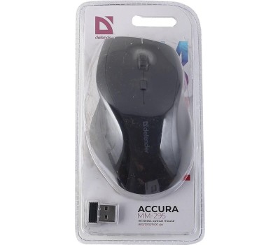 Мышь DEFENDER (52295) ACCURA MM-295 черный