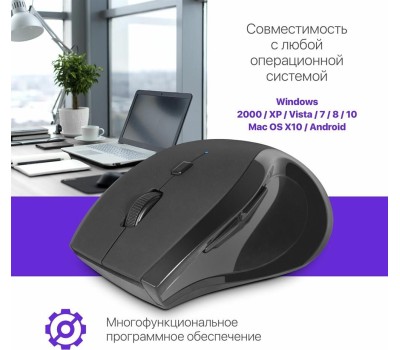 Мышь DEFENDER (52295) ACCURA MM-295 черный
