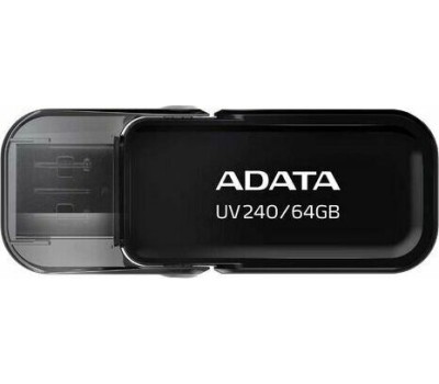 USB флеш A-DATA 64GB UV240 черный (AUV240-64G-RBK)