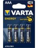 Элементы питания VARTA (04103213414) BL4 LR03 ENERGY ALKALINE (4103) (4103213414)