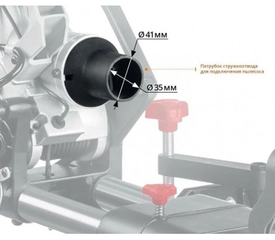 Пила торцовочная ЗУБР ЗПТ-305-1800 ПЛ пила торцовочная с протяжкой