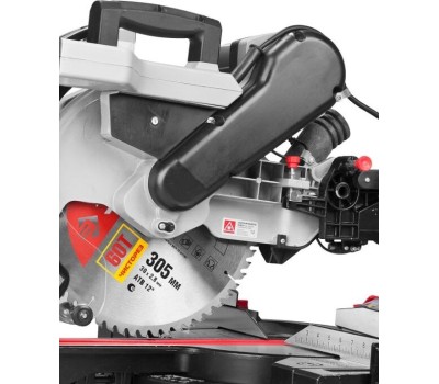 Пила торцовочная ЗУБР ЗПТ-305-1800 ПЛ пила торцовочная с протяжкой