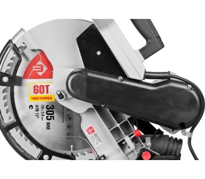 Пила торцовочная ЗУБР ЗПТ-305-1800 ПЛ пила торцовочная с протяжкой