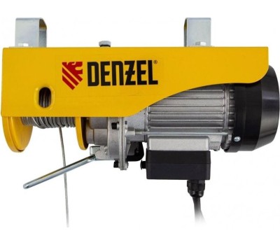 Тельфер DENZEL 52011 Тельфер электрический TF-250, 0,25 т, 540 Вт, высота 12 м, 10 м/мин