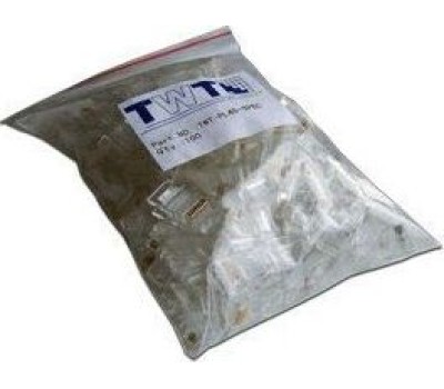 Коннектор LANMASTER (TWT-PL45-8P8C) UTP кат.5e RJ45 (упак.: 100шт)