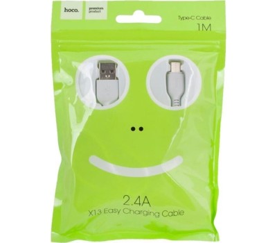 Кабель HOCO (6957531061199) X13 USB (m) - Type-C (m) 1.0м - белый
