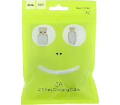 Кабель HOCO (6957531061199) X13 USB (m) - Type-C (m) 1.0м - белый