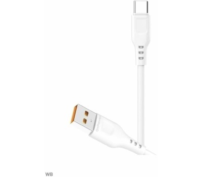 кабель GOPOWER (00-00018565) Кабель GP01T USB (m)-Type-C (m) 1.0м 2.4A белый