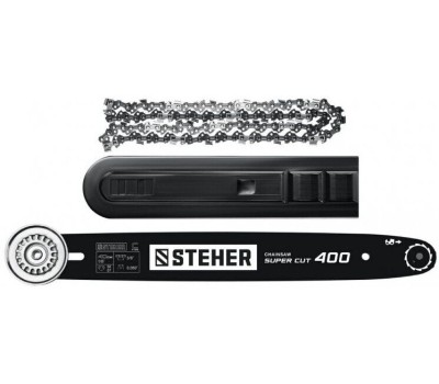 Пила цепная электрическая STEHER ES-2440 2400 Вт, 40 см шина, пила цепная электрическая