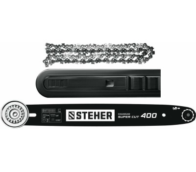 Пила цепная электрическая STEHER ES-2440 2400 Вт, 40 см шина, пила цепная электрическая