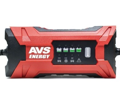 Зарядное устройство AVS BT-2S для автомобильного аккумулятора (2A, 25W) 6/12V (A07313S)