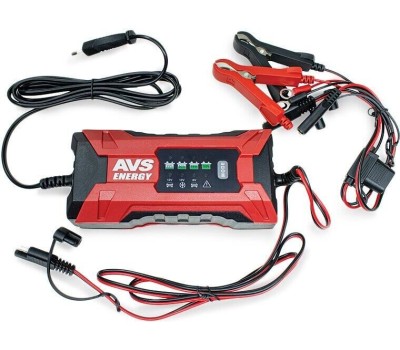 Зарядное устройство AVS BT-2S для автомобильного аккумулятора (2A, 25W) 6/12V (A07313S)