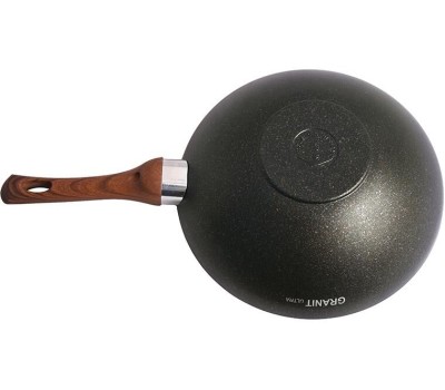 Сковорода KUKMARA свкго280а а/пр литая Вок 28/9,5см Granit ultra original