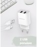СЗУ BOROFONE (6931474739148) BA53A Powerway 2USB белый