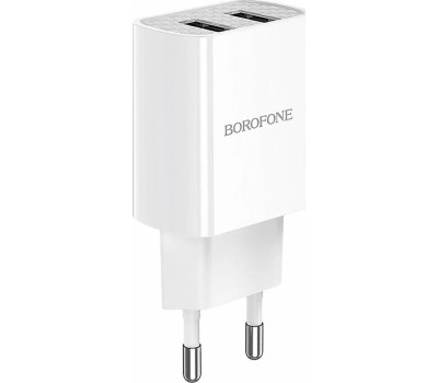 СЗУ BOROFONE (6931474739148) BA53A Powerway 2USB белый