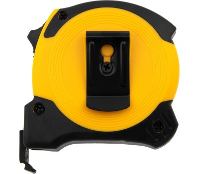 Рулетка DENZEL Рулетка 5м х 19мм, двухкомп. корпус, магнитный обрезиненный зацеп 31531