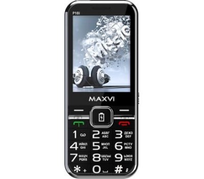 Телефон мобильный MAXVI P18i Black