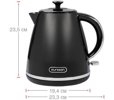 Электрический чайник OURSSON KE1718P/DG
