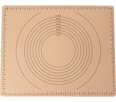 Коврик AGNESS 923-226 для раскатки теста 50*39см