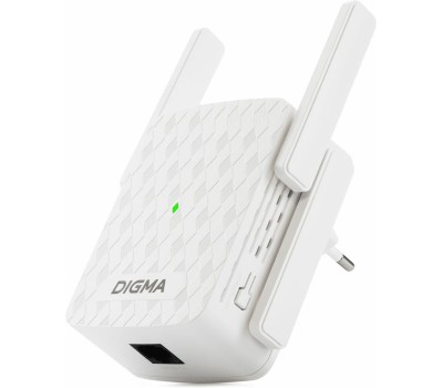 DIGMA Повторитель беспроводного сигнала D-WR310, белый [d-wr310v2]
