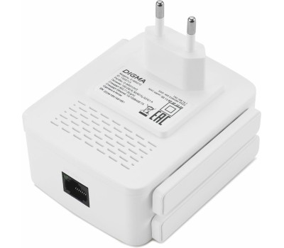 DIGMA Повторитель беспроводного сигнала D-WR310, белый [d-wr310v2]