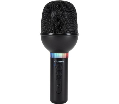 Микрофон HYUNDAI Микрофон беспроводной H-MIC101 черный