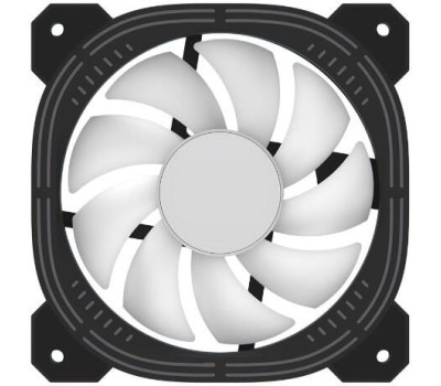 FORMULA Вентилятор для корпуса Nulight 12 RGB 120х120x25 черный 3-pin 4-pin (Molex) 19.06дБ (NULIGHT 12BK FR) Ret