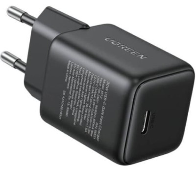 СЗУ UGREEN X513 (65012) с кабелем USB-C-USB-C (1 м) Black