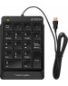 A4TECH Числовой блок Fstyler FK13P, USB, без русского алфавита, черный [fk13p black]