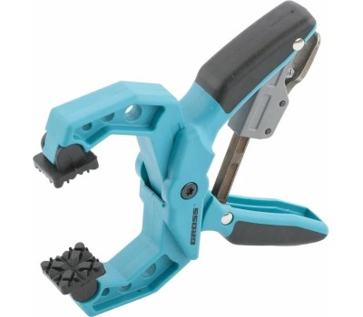 Струбцина GROSS Струбцина клещеобразная 4, пластиковый корпус, храповой механизм жесткой фиксации, 100 мм 20805