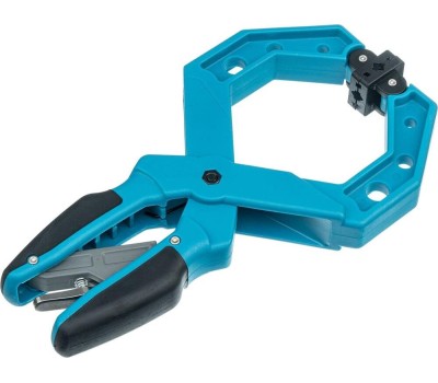 Струбцина GROSS Струбцина клещеобразная 4, пластиковый корпус, храповой механизм жесткой фиксации, 100 мм 20805