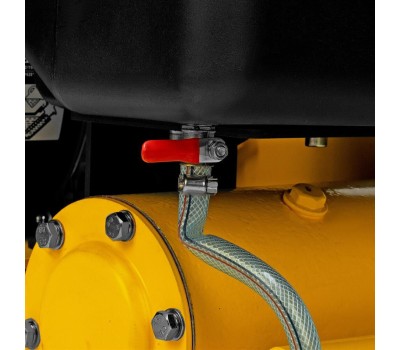 Виброплита DENZEL Виброплита бензиновая VC-30W, 30 кН, 60*45 см, 196 см3, бак для воды 97042