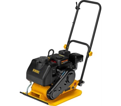 Виброплита DENZEL Виброплита бензиновая VC-30W, 30 кН, 60*45 см, 196 см3, бак для воды 97042