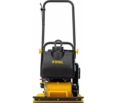 Виброплита DENZEL Виброплита бензиновая VC-30W, 30 кН, 60*45 см, 196 см3, бак для воды 97042