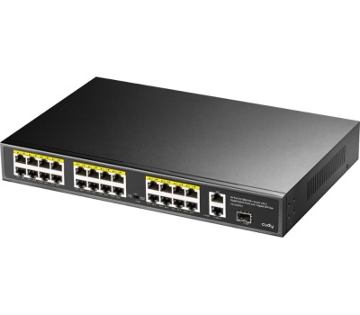 Коммутатор CUDY Коммутатор FS1026PS1, неуправляемый
