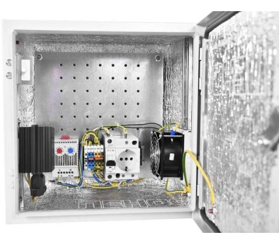 ЦМО Шкаф монтажный Эконом ШТВ-НЭ-3.3.21-3ААА-Т2 настенный, стальная передняя дверь, 300x300x300 мм