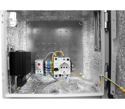 ЦМО Шкаф монтажный Эконом ШТВ-НЭ-3.3.21-3ААА-Т2 настенный, стальная передняя дверь, 300x300x300 мм