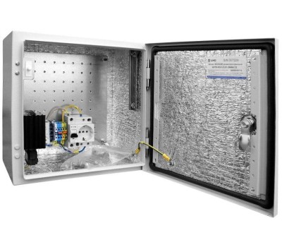 ЦМО Шкаф монтажный Эконом ШТВ-НЭ-3.3.21-3ААА-Т2 настенный, стальная передняя дверь, 300x300x300 мм