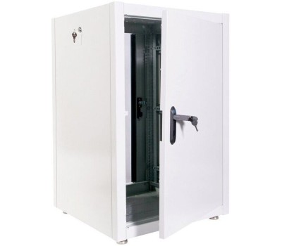 ЦМО Шкаф коммутационный ШТК-Э-18.6.6-13АА напольный, стеклянная передняя дверь, 18U, 598x920x600 мм