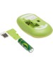 ACER Мышь OMR205 зеленый/желтый оптическая 1200dpi беспров. USB для ноутбука 3but (ZL.MCEEE.02J)