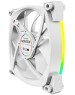 MONTECH Вентилятор RX120 Reverse, 120мм, 4-pin, 1600об/мин, 27 дБ, ARGB, белый, Ret [rx120 pwm white]