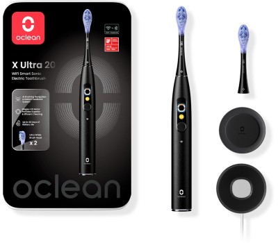 Зубная щетка электрическая OCLEAN Электрическая зубная щетка X Ultra 20 (Черный) (V8100)