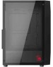 Корпус для ПК BLOODY Корпус ATX BD-CC106F, Midi-Tower, без БП, черный [bd-cc106f-bk]