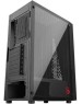 Корпус для ПК BLOODY Корпус ATX BD-CC106F, Midi-Tower, без БП, черный [bd-cc106f-bk]