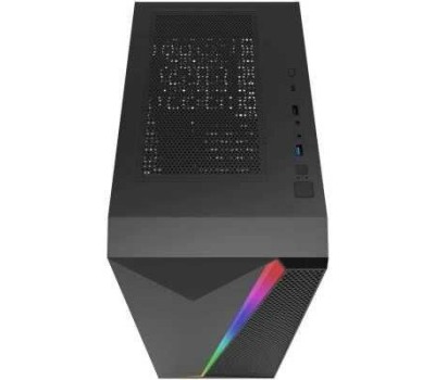 Корпус для ПК BLOODY Корпус ATX BD-CC106F, Midi-Tower, без БП, черный [bd-cc106f-bk]