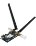ASUS Сетевой адаптер Wi-Fi+ Bluetooth PCE-BE6500 (BE6500, PCI-Express, Bluetooth 5.4, 802.11a/b/g/n/ac/ax/be, 2.4/5/6ГГц) (PCE-BE6500)