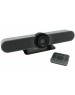 Веб-камера LOGITECH 960-001102 MeetUp ConferenceCam [Ultra HD 4K, 2160p/30fps, пульт ДУ, интегрированная аудиосистема, USB-кабель 5м, в комплекте крепление и фурнитура для установки на стене]